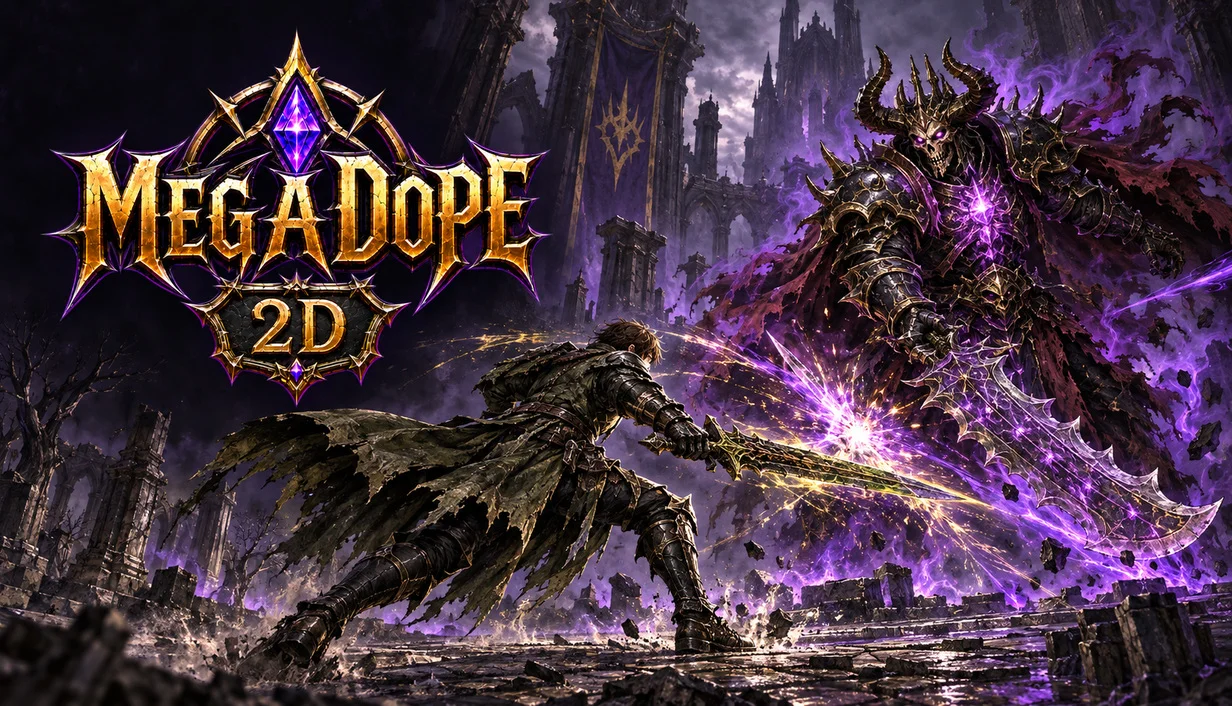 MegaDope 2D Campaign promotional artwork